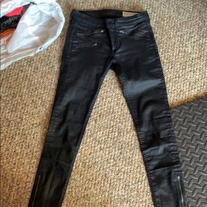 Rag/bone for intermix waxed jeans